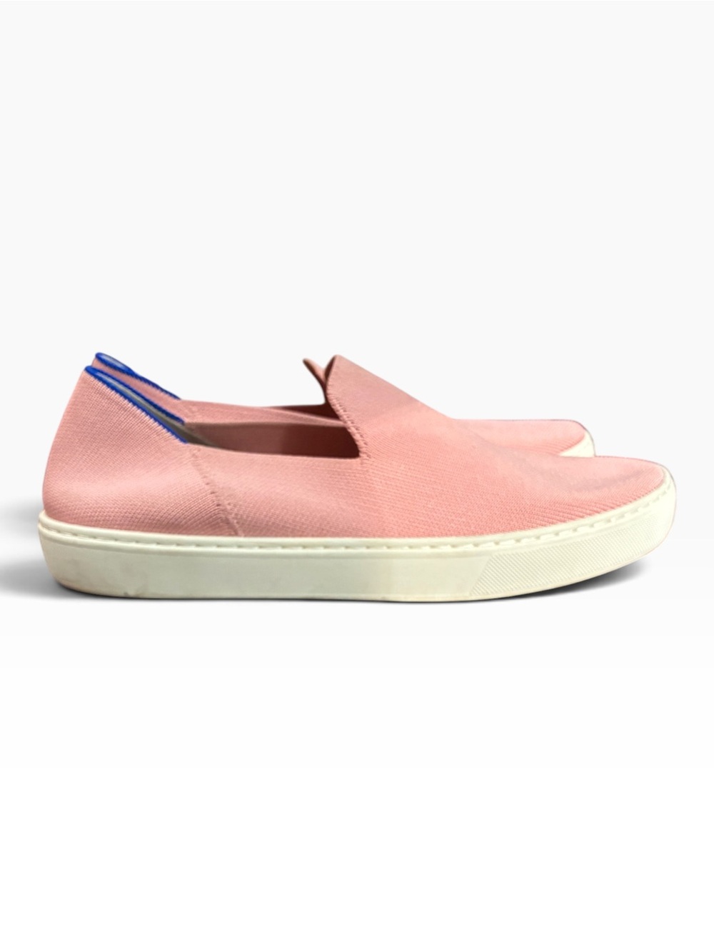 Rothy's Pink The Sneaker Slip On Flats Washable Comfort Shoes 8.5